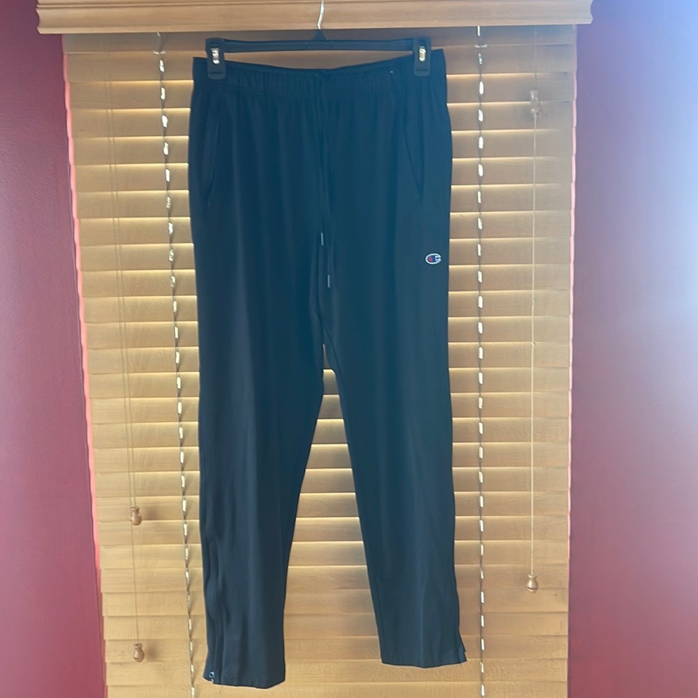 Champion black sweatpants large